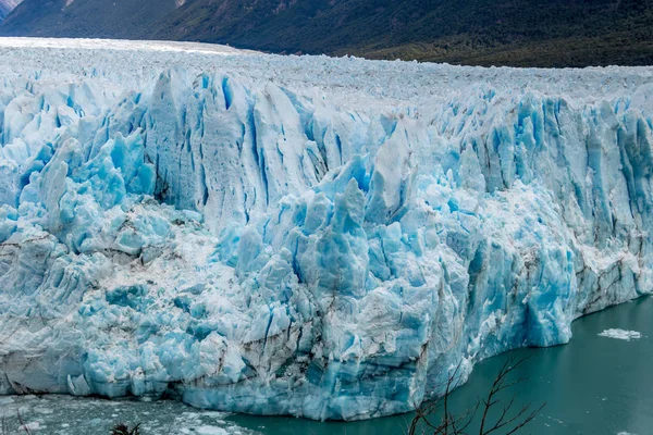 Close Detail Van Perito Moreno Gletsjer Patagonië Calaf — Stockfoto