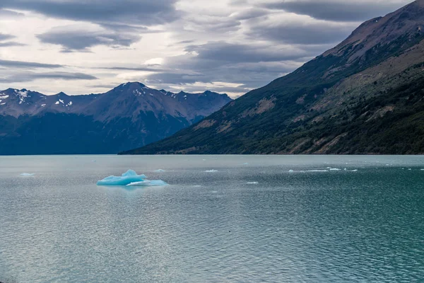 Lake Ijsberg Perito Moreno Gletsjer Het Nationaal Park Los Glaciares — Stockfoto