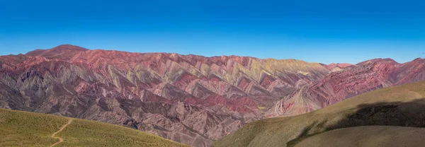 Serrania Hornocal Der Vierzehn Farben Hügel Der Quebrada Humahuaca Humahuaca — Stockfoto