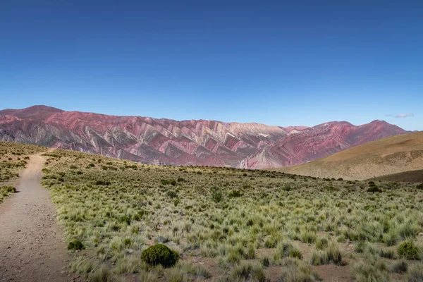 Serrania Hornocal Čtrnáct Barvy Hill Quebrada Humahuaca Humahuaca Jujuy Argentina — Stock fotografie