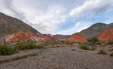 Dağlar ve peyzaj Purmamarca - Purmamarca, Jujuy, Arjantin
