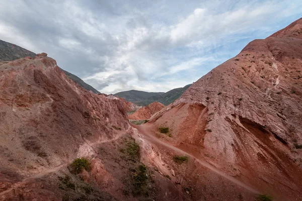 Berge Und Landschaft Von Purmamarca Purmamarca Jujujuy Argentina — Stockfoto