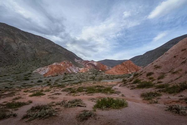 Montanhas Paisagem Purmamarca Purmamarca Jujuy Argentina — Fotografia de Stock