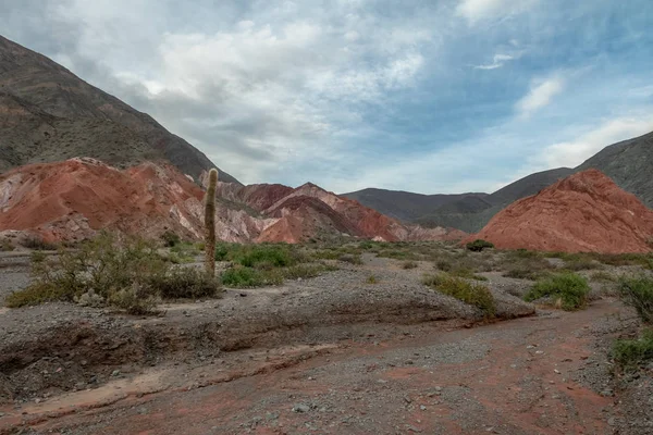 Berge Und Landschaft Von Purmamarca Purmamarca Jujujuy Argentina — Stockfoto