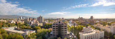 Panoramic Aerial view of Mendoza City - Mendoza, Argentina