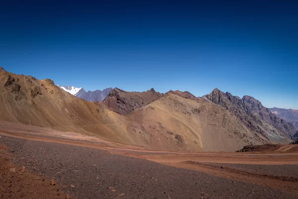 Nevado Juncal Mountain Cordillera Los Andes Mendoza Provinz Argentinien — Stockfoto