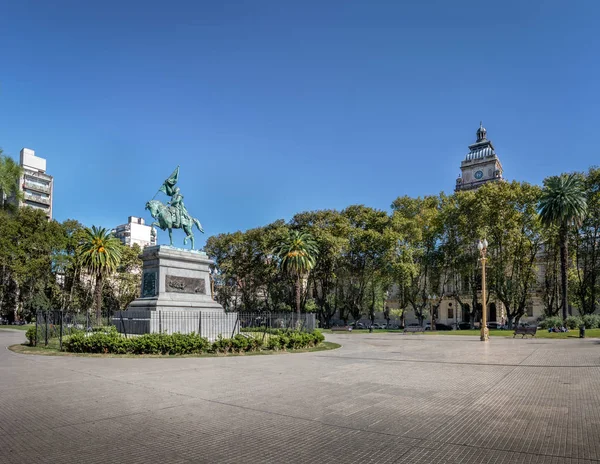 Площадь Сан Мартин Росарио Санта Аргентина — стоковое фото