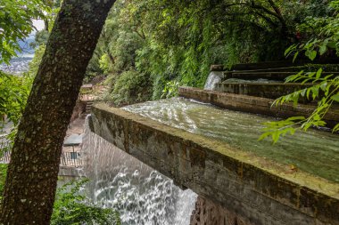 Cerro San Bernardo Hill waterfall fountain - Salta, Argentina