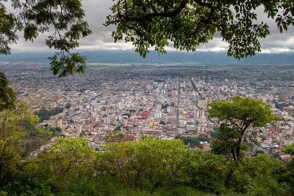 Vista Aérea Ciudad Salta Salta Argentina — Foto de Stock