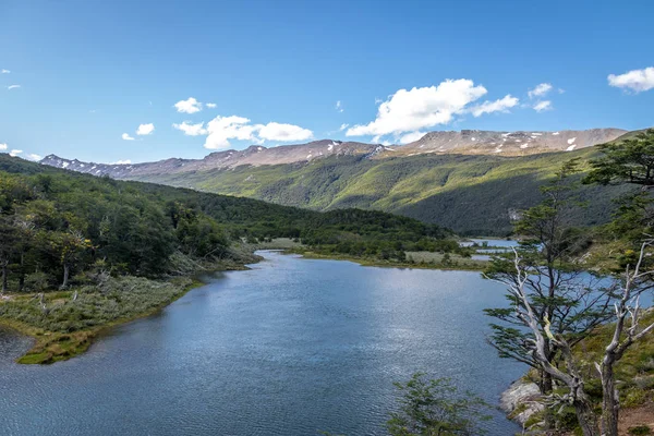 Roca Lake Tierra Del Fuego National Park Patagonia Ushuaia Tierra — Stockfoto