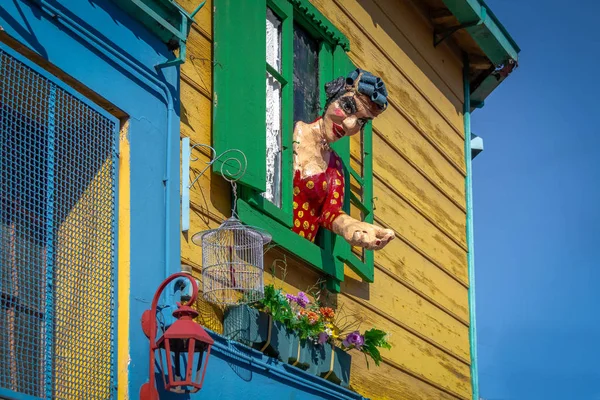 Buenos Aires Argentina May 2018 Colorful Buildings Boca Neighborhood Buenos — Stock Photo, Image