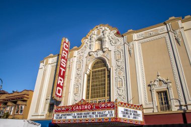 San Francisco, Amerika Birleşik Devletleri - 29 Aralık 2016: Canan tiyatro - San Francisco, Kaliforniya, ABD