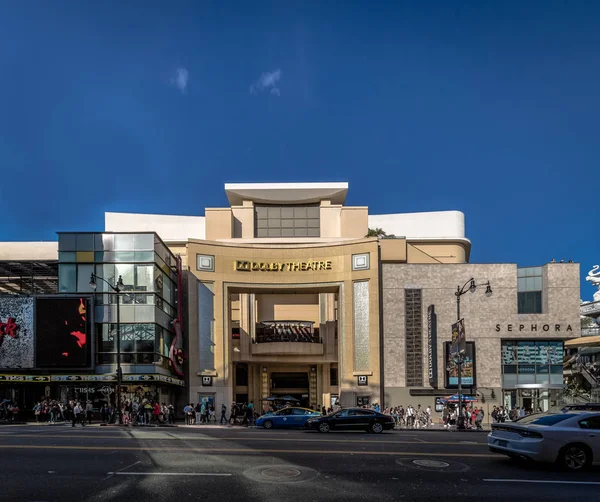 Los Angeles Usa January 2017 Dolby Theatre Hollywood Boulevard Los — Stock Photo, Image