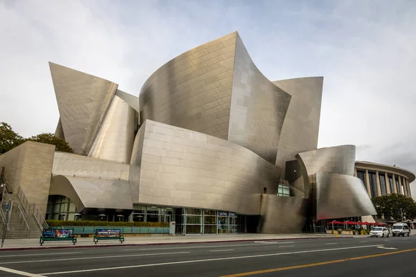Los Angeles Usa Stycznia 2017 Walt Disney Concert Hall Los — Zdjęcie stockowe