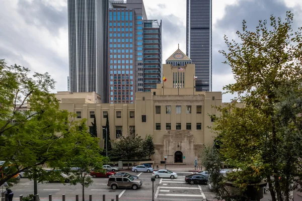 Los Angeles Public Library Los Angeles California Usa — стокове фото