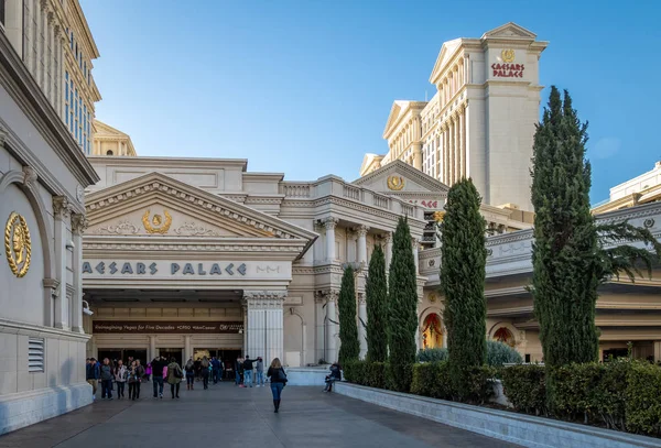 Las Vegas Usa นวาคม 2016 Caesars Palace Hotel และทางเข าคาส — ภาพถ่ายสต็อก