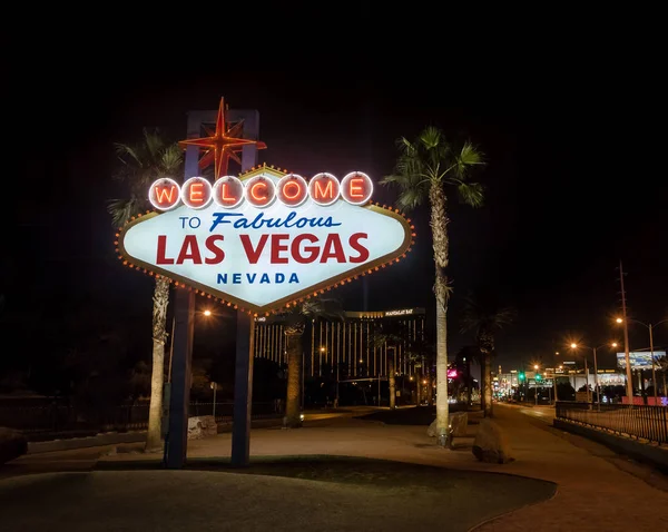 Las Vegas Amerikai Egyesült Államok December 2016 Welcome Las Vegas — Stock Fotó