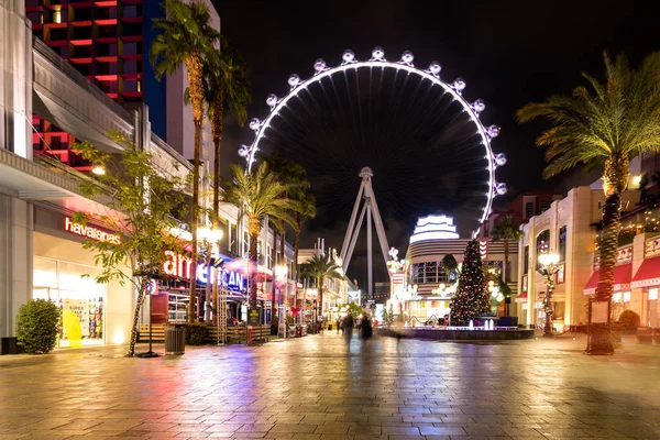 Las Vegas Usa December 2016 High Roller Ferris Wheel Linq — Stock Photo, Image