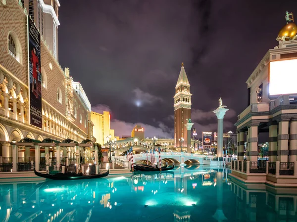 Las Vegas Usa December 2016 Grand Canal Venetian Hotel Casino — Stock Photo, Image