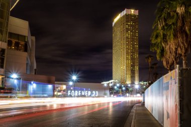 Las Vegas, Amerika Birleşik Devletleri - 22 Aralık 2016: The Trump Hotel geceleri