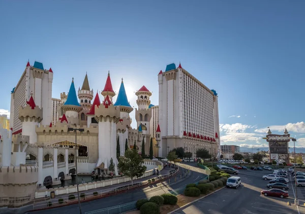 Лас Вегас Сша Декабря 2016 Года Excalibur Hotel Casino — стоковое фото