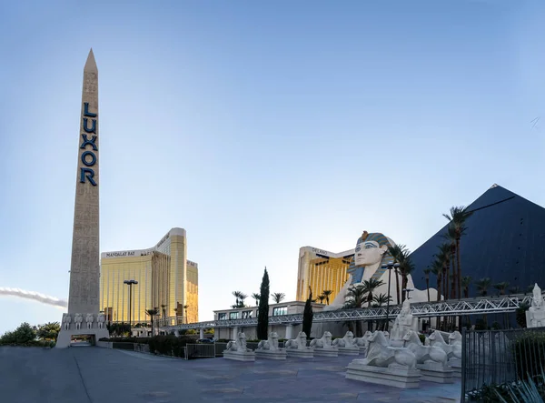 Las Vegas Eua Dezembro 2016 Luxor Hotel Casino — Fotografia de Stock