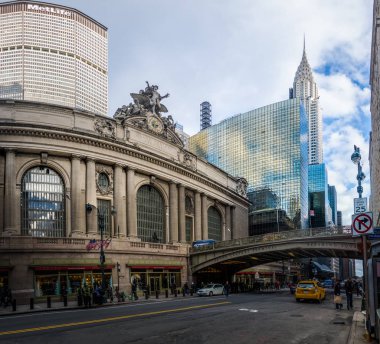 New York, ABD - 08 Aralık 2016: Grand Central Terminali