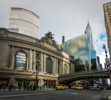 New York, ABD - 08 Aralık 2016: Grand Central Terminali