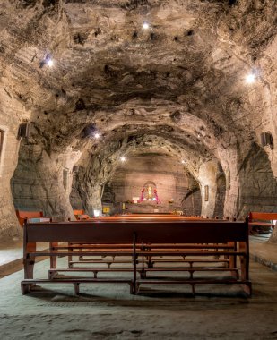 Underground Chapel in Salt mine - Zipaquira, Colombia