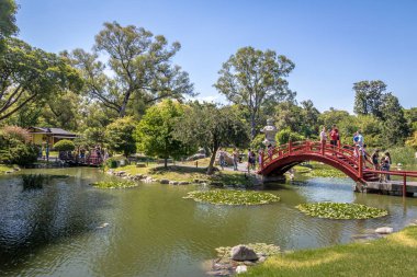 BUENOS AIRES, ARGENTINA - January 25, 2016: Japanese Gardens - Buenos Aires, Argentina