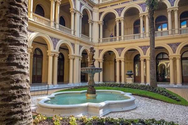 Buenos Aires Argentina Febrero 2018 Patio Las Palmeras Palacio Presidencial — Foto de Stock