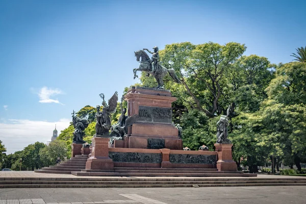 Μπουένος Άιρες Αργεντινή Φεβ 2018 Άγαλμα Του Σαν Μάρτιν Στο — Φωτογραφία Αρχείου