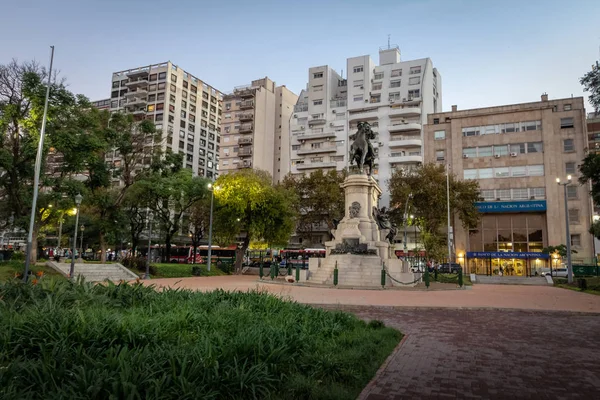 Buenos Aires, Arjantin - 11 Mayıs 2018 Palermo Plaza Italia - Buenos Aires, Arjantin