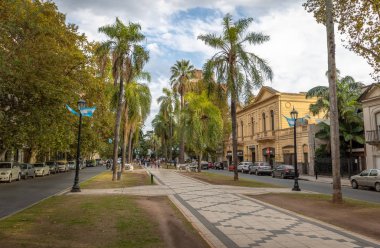 Rosario, Argentina - May 18, 2018: Orono Boulevard - Rosario, Santa Fe, Argentina clipart