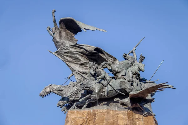 Mendoza Argentina Duben 2018 Armáda Andách Pomník Monumento Ejercito Los — Stock fotografie