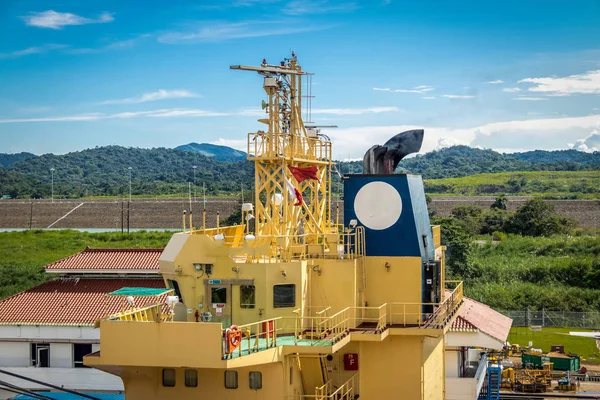 Cargo Ship Bridge - Panama Canal, Panama