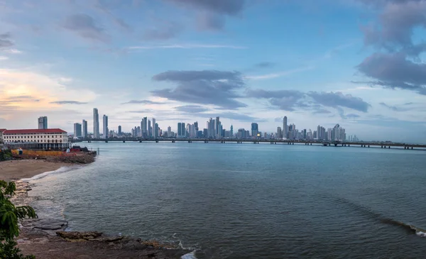 Skyline Panama City Panama Stadt Panama — Stockfoto