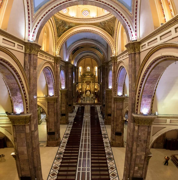 Cuenca Ecuador Juni 2016 Innenraum Der Kathedrale Inmaculada Concepcion Cuenca — Stockfoto