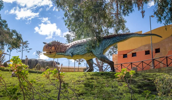 Sucre Bolivia April 2016 Dinosaur Model Kridttiden Park Cal Orcko - Stock-foto