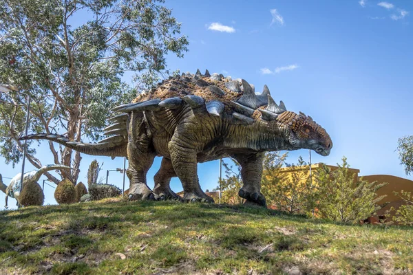 Sucre Bolivia Abril 2016 Modelo Dinosaurio Parque Cretácico Cal Orcko — Foto de Stock