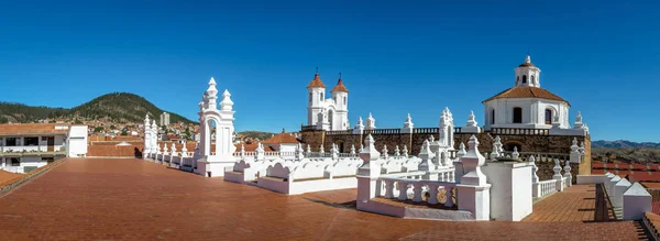 San Felipe Neri Kolostor Terasz Sucre Bolívia — Stock Fotó
