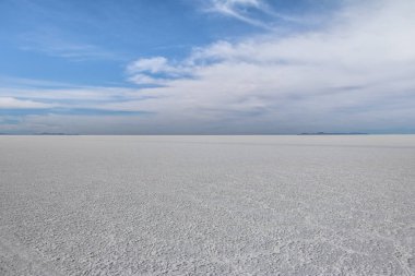 Salar de Uyuni tuz düz - Bölüm: Potosi, Bolivia Kuru