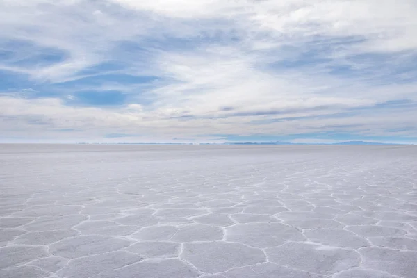 Dry Salar Uyuni Salt Flat Potosi Department Bolivia — Stock Photo, Image