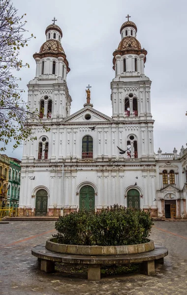 Santo Domingo Templom Cuenca Ecuador — Stock Fotó