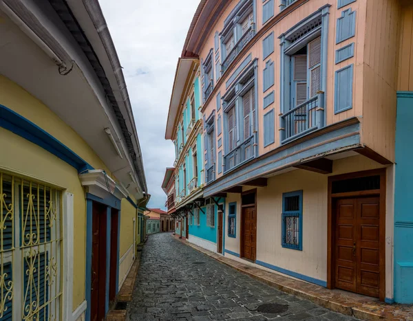 Edifícios Distrito Las Penas Base Santa Ana Hill Guayaquil Equador — Fotografia de Stock