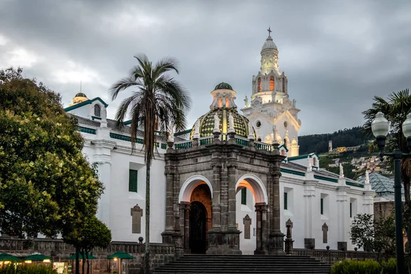 Plaza Grande Metropolitan Cathedral Quito Ecuador — Stock Fotó