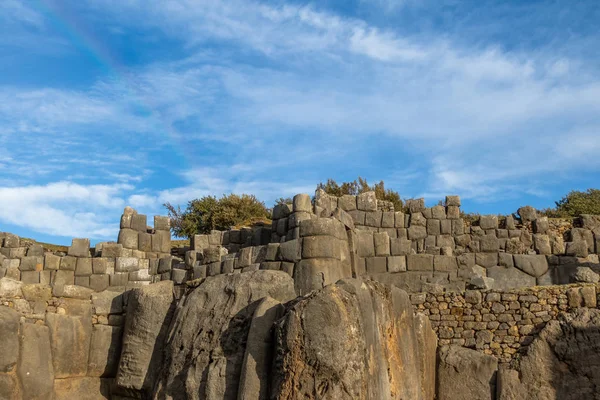 Saqsaywaman Vagy Sacsayhuaman Inca Ruins Cusco Peru — Stock Fotó