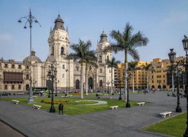 Bazilika Katedrali Plaza Mayor - Lima, Peru, Lima