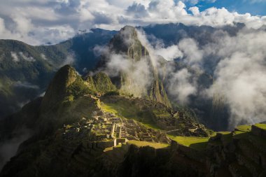 Sisli harabe Machu Picchu - Peru