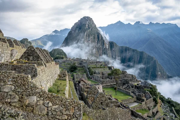 Machu Picchu Inca Ruins Sacred Valley Peru — Stock Photo, Image